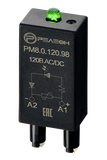 PM8.0.120.98 - Модуль индикации и защиты; LED + Варистор (120В AC/DC)