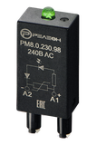 PM8.0.230.98 - Модуль индикации и защиты; LED + Варистор (240В AC/DC)